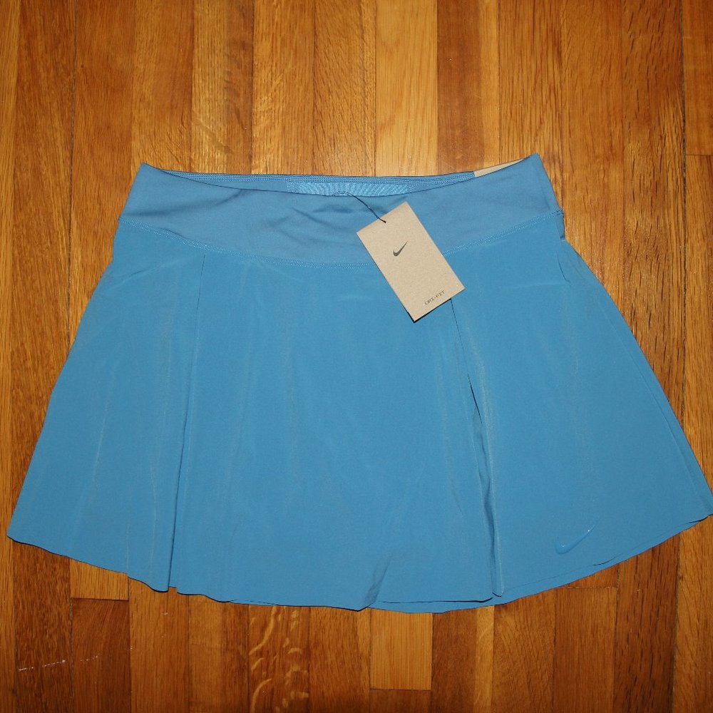 Nike Dri-Fit Club Golf Skirt Womens M L Dutch Blue